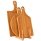 Planche à découper en bambou favorable à l'environnement de cuisine réglée avec des poignées
